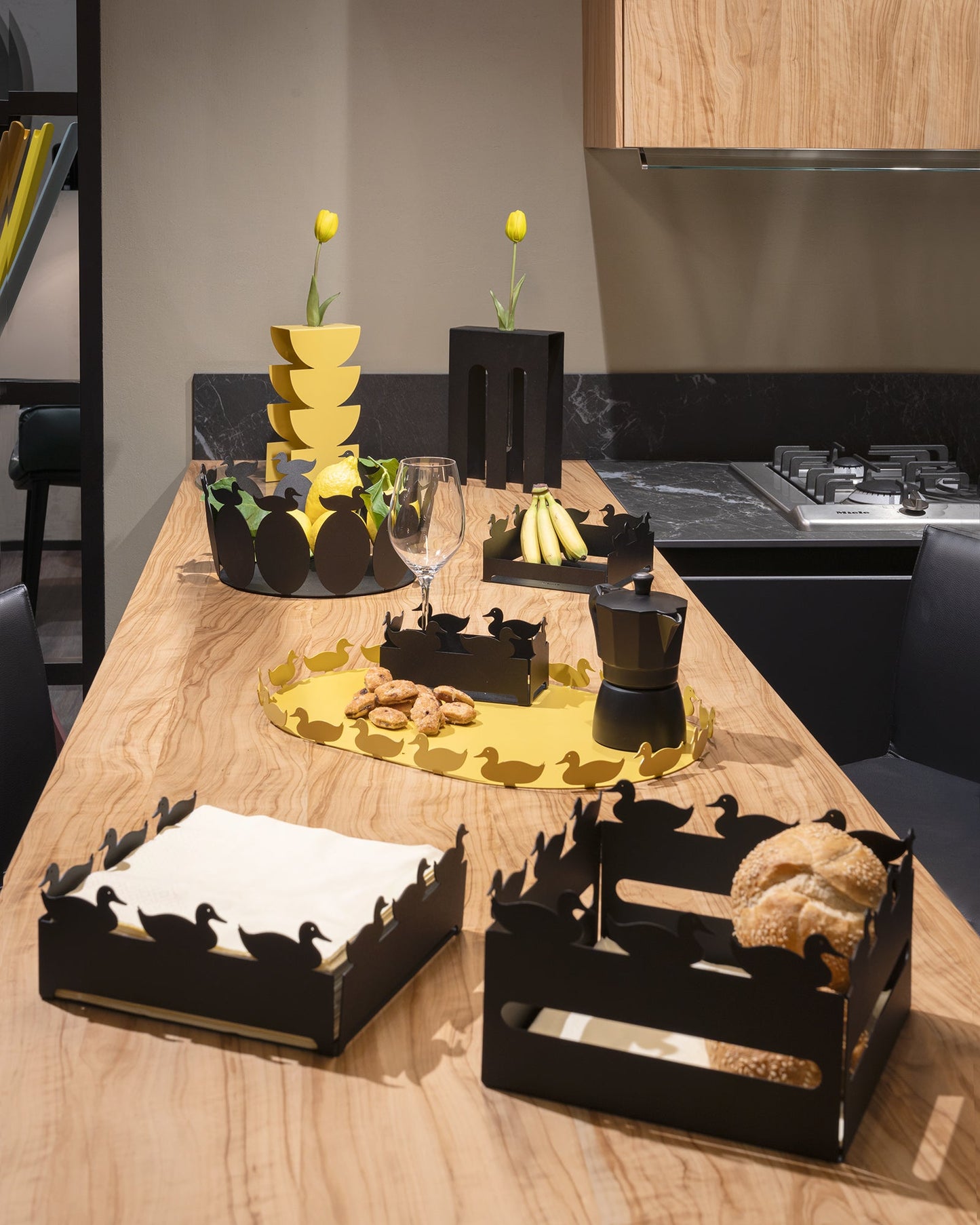 Corbeille à pain au canard