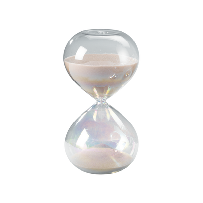 Clessidra in vetro 10 minuti circa altezza 15 cm
