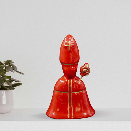Red free-standing San Gennaro H 14 cm
