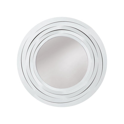 Large Circular Origami Wall Mirror