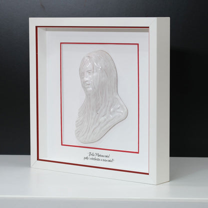 Beautiful red ceramic Mbriana