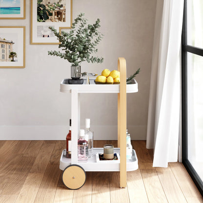Carrello Bar e Mobiletto Multiplo Bellwood Bianco – Umbra