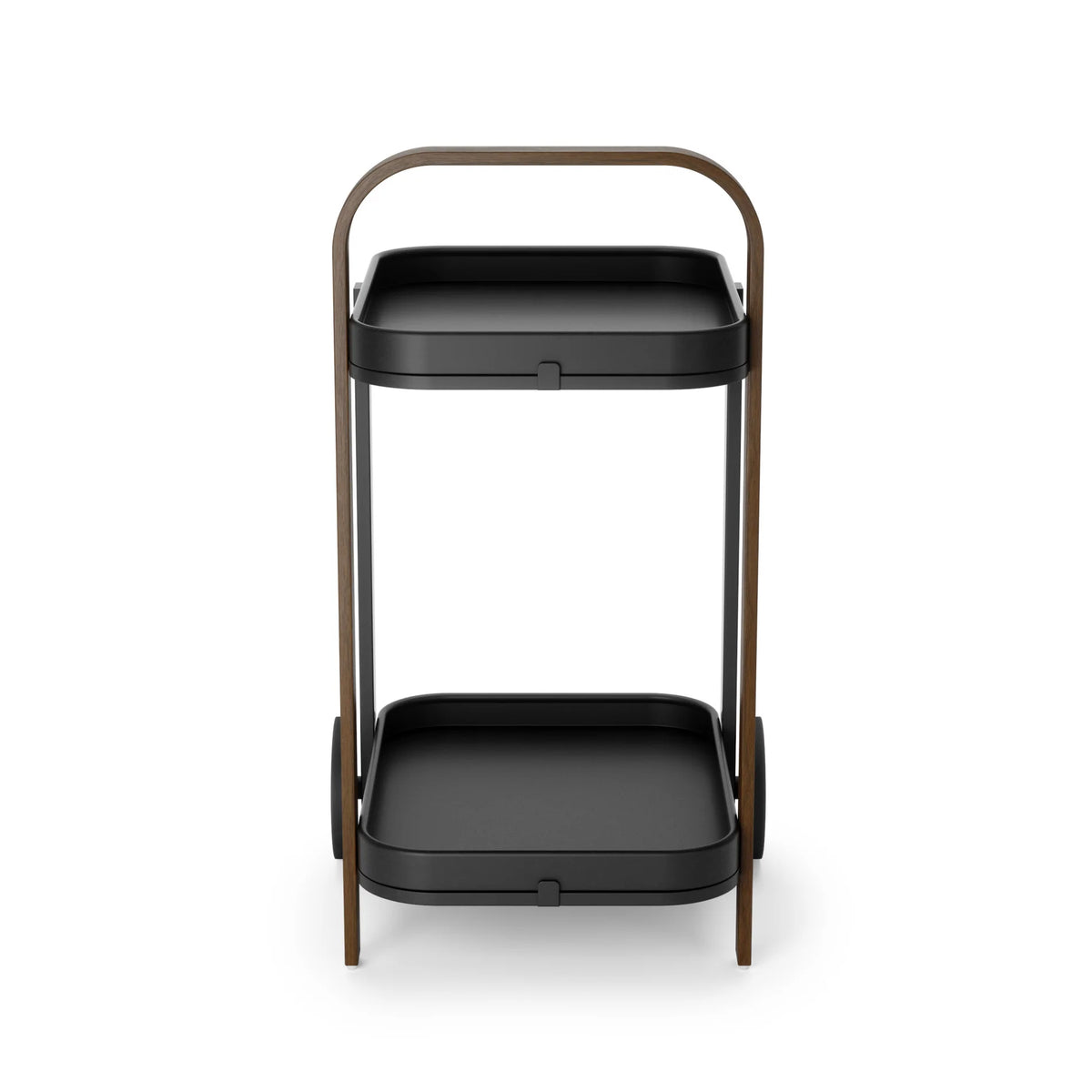 Carrello Bar e Mobiletto Multiplo Bellwood Noce – Umbra