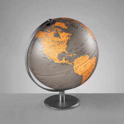 Illuminated Gold and Metallic Globe: Elegance and Style for Every Room 