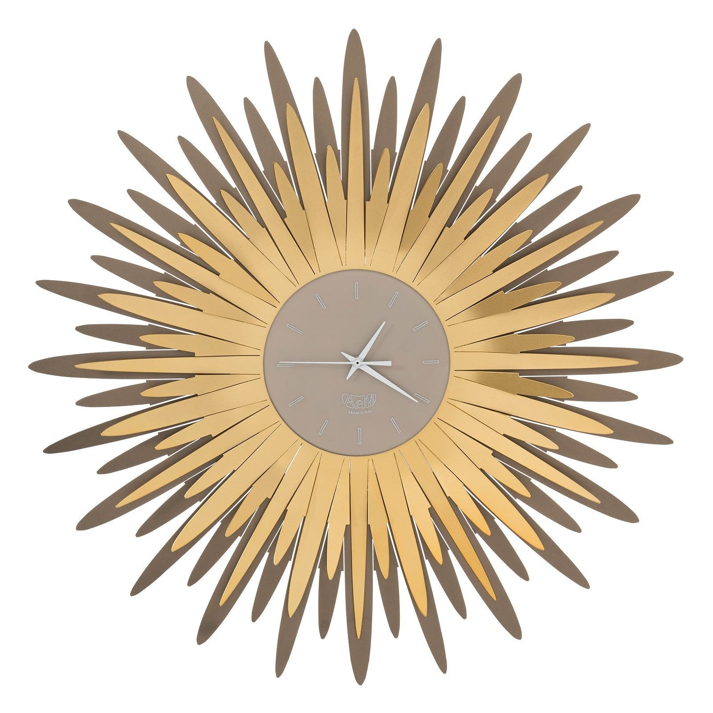 Horloge murale moderne Sting en forme de grand soleil
