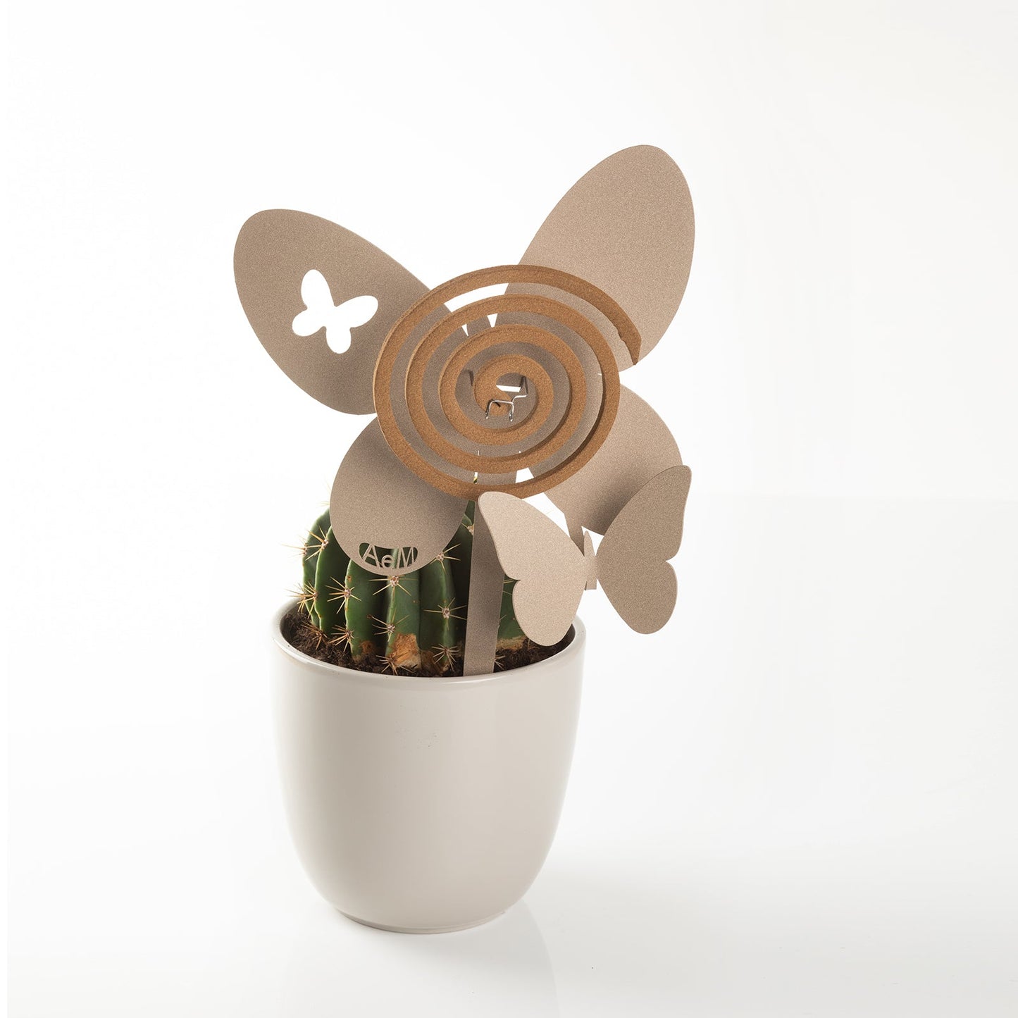 Support de bobine anti-moustique papillon pour vase