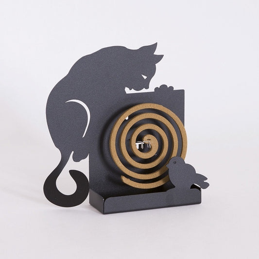 Support de bobine anti-moustiques pour chat de table