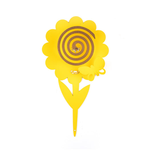 Support de bobine anti-moustique pour vase tournesol