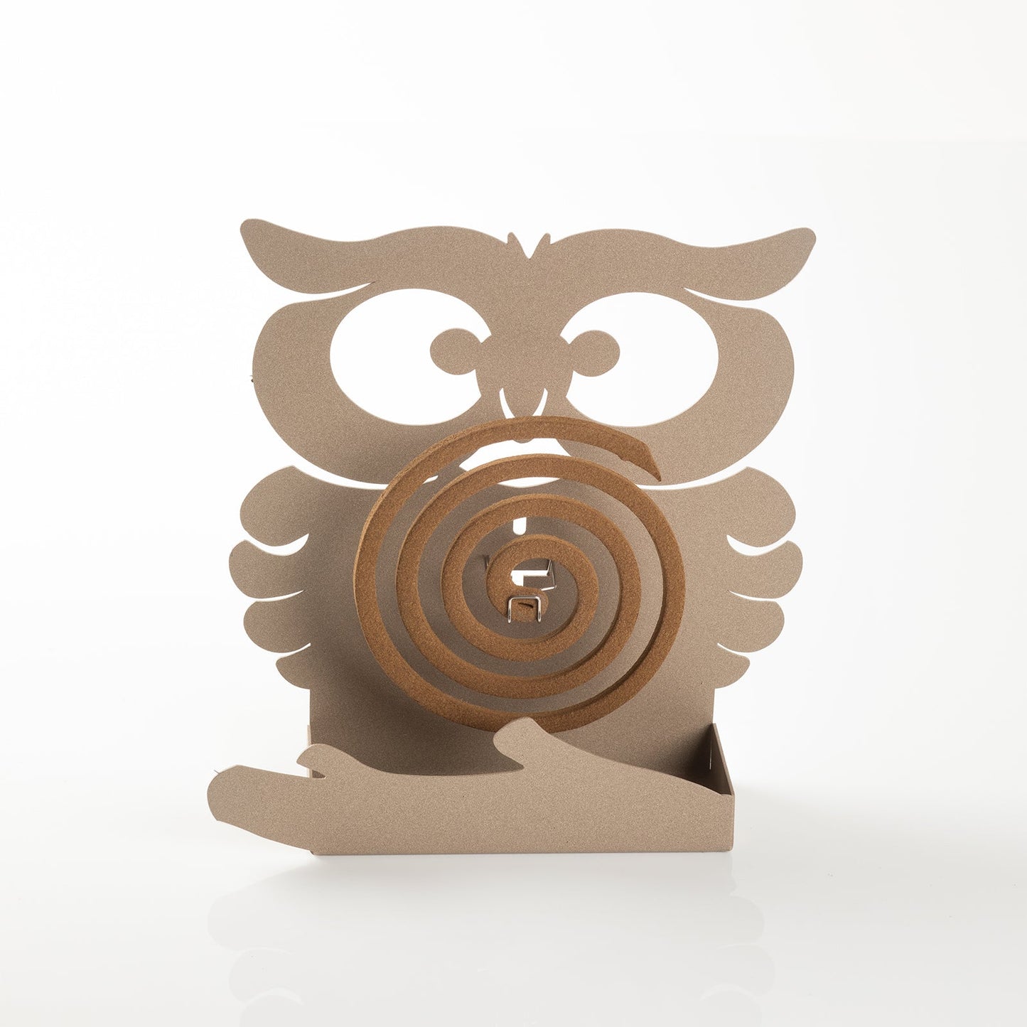 Support anti-moustiques hibou pour table