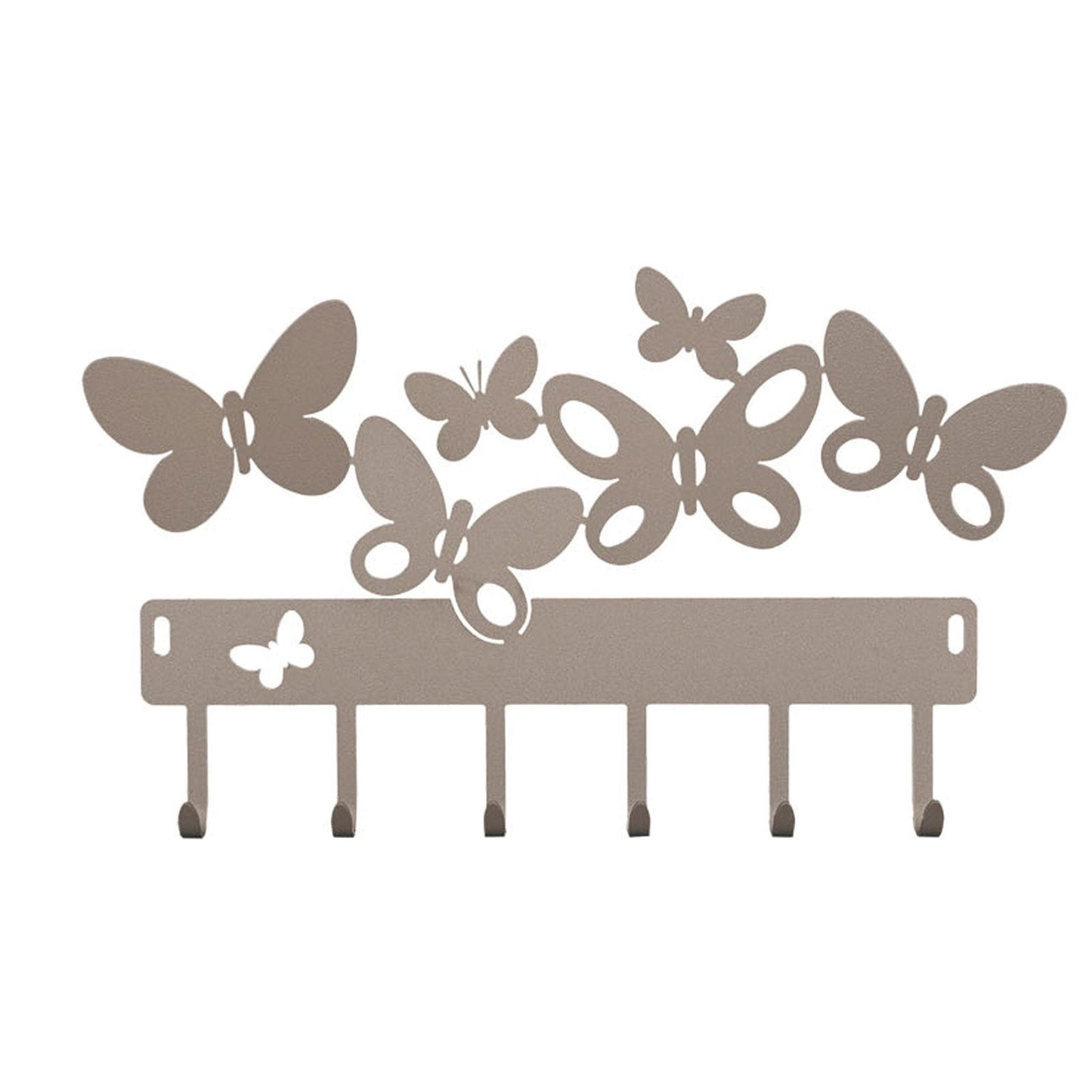 Porte-clés mural moderne « Papillon »