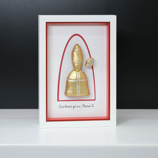San Gennaro Gold in ceramic