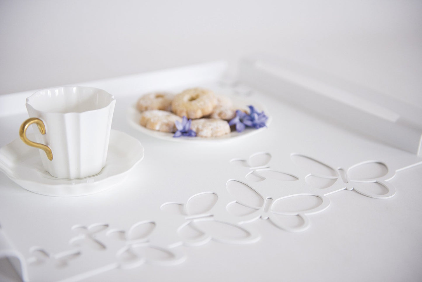 Vassoio moderno Butterfly grande